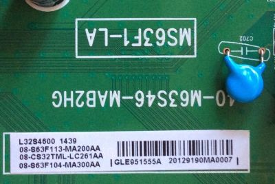 MAIN / TCL 08-CS32TML-LC261AA / 08-S63F113-MA200AA / 08-S63F104-MA300AA / 40-M63S46-MAB2HG / MODELO L32S4600	 - Imagen 3